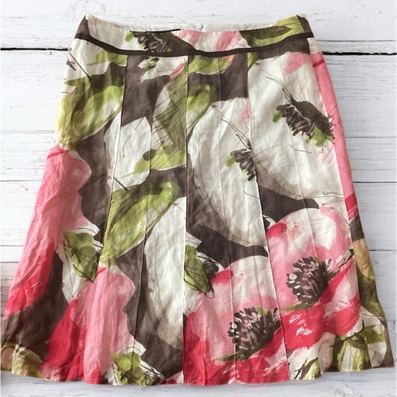 GERRY WEBER💫Women’s Floral Flare Knee Length Midi Skirt - Picture 1 of 11
